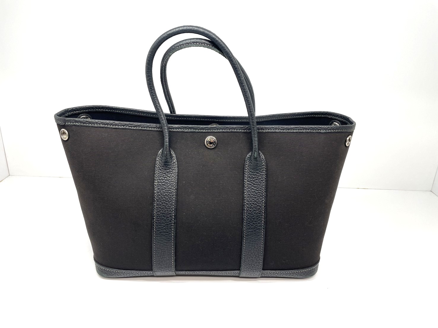 レシート写し付！ 奇跡の入荷 ガーデンパーティー TPM 黒 ≪ 新品 HERMES エルメス ガーデンパーティー 30 TPM ネゴンダ