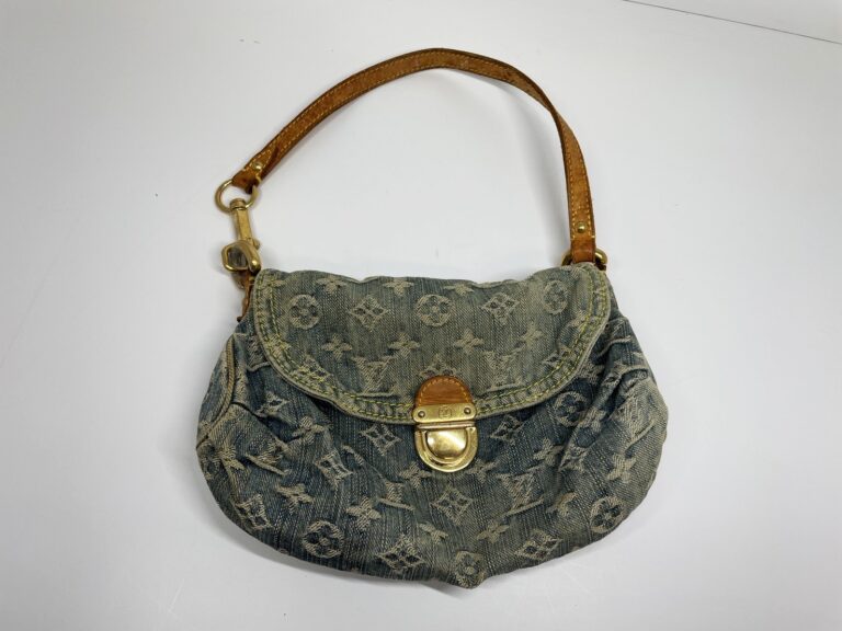 【買取】ルイ・ヴィトン　M95050　ミニプリーティ　モノグラムデニム