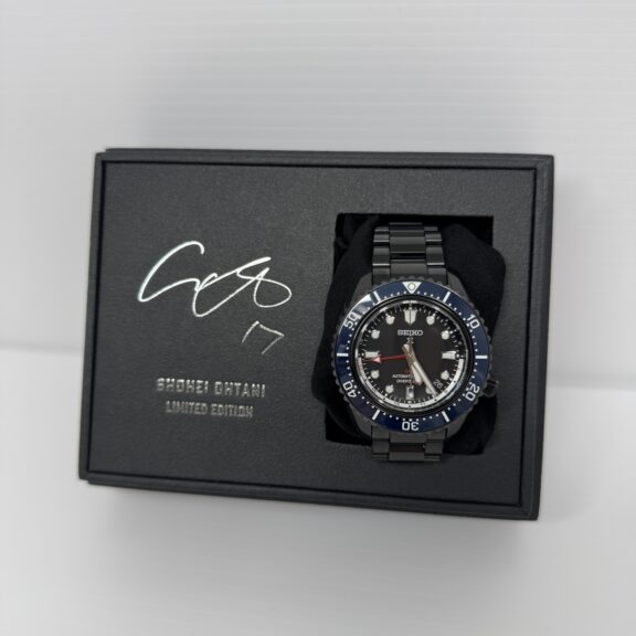 【出張買取】SEIKO　プロスペックス メカニカルダイバーズGMT　SBEJ023 SS　6R54-00J0　大谷翔平2025年限定モデル　付属一式
