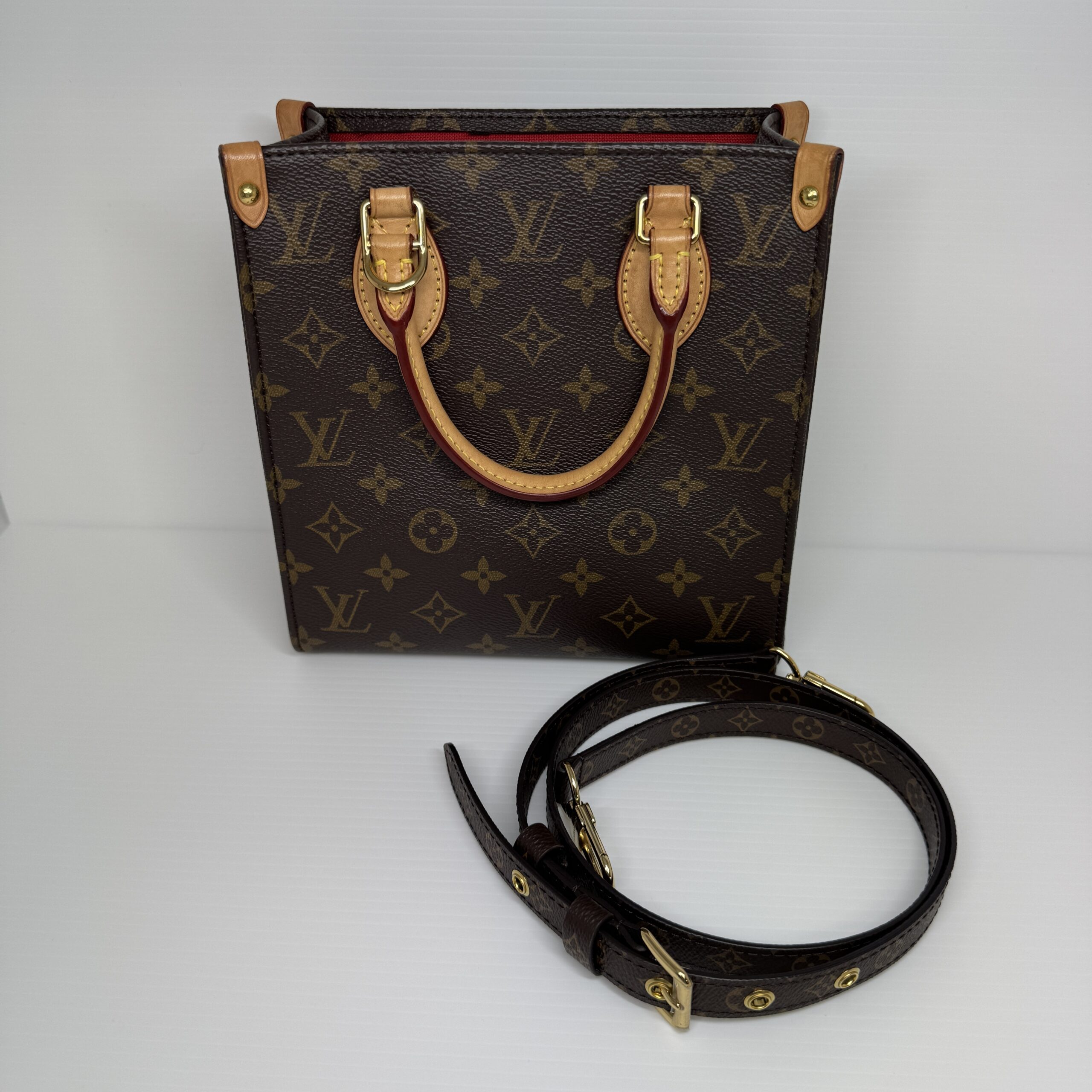 質預かり】ルイヴィトン サックプラBB M45847 モノグラム