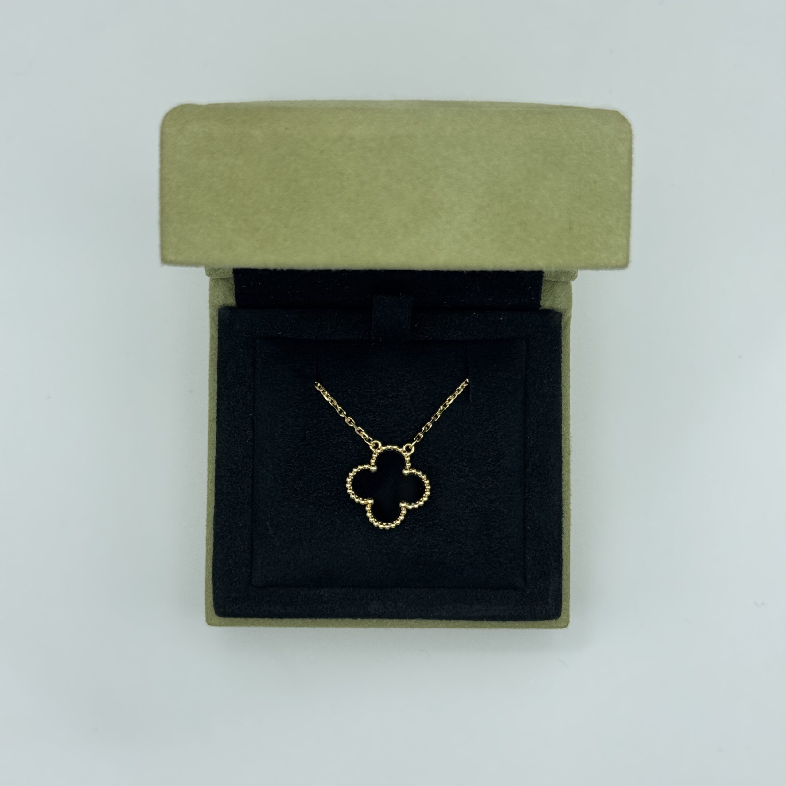 買取】ヴァンクリーフ＆アーペル ヴィンテージアルハンブラ オニキス