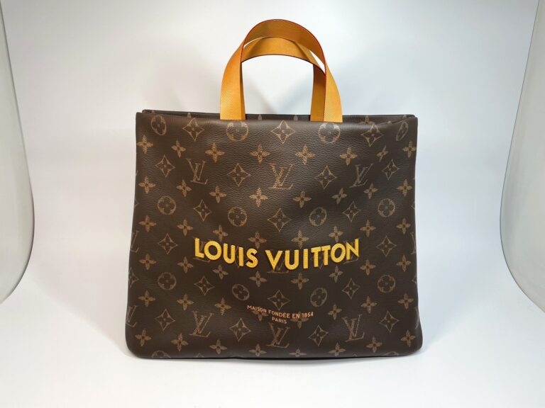 【買取】ルイ・ヴィトン　M13928　ショッパー･トートMM　モノグラム　ストラップあり