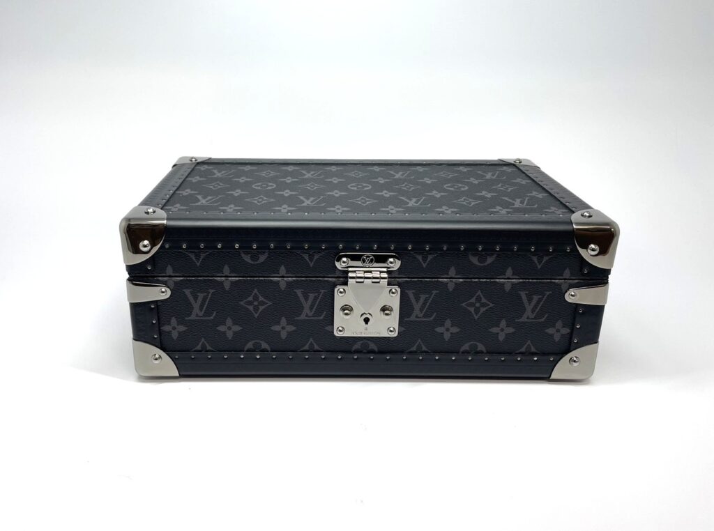 極美品 LouisVuitton ルイヴィトン トランク コフレ8モントル 買取】ルイ・ヴィトン M10262 コフレ8モントル トランク エクリプス CD