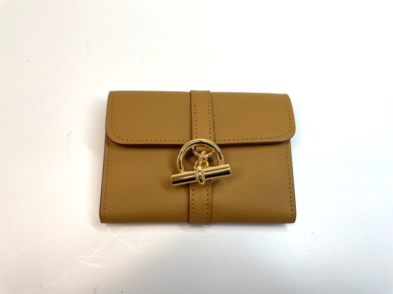 【宅配買取】エルメス　グレナンコンパクトウォレット　茶