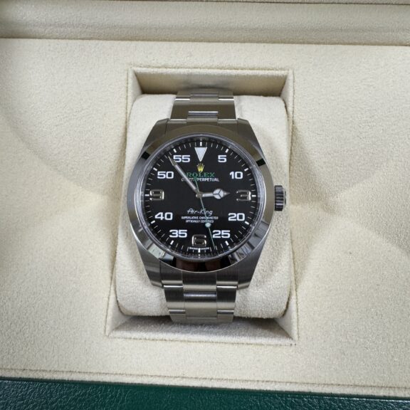 【買取】ロレックス　エアキング　116900　保2021年7月