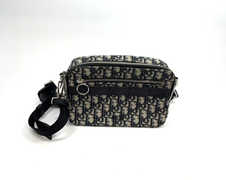 【買取】クリスチャンディオール　サファリメッセンジャー　オブリーク