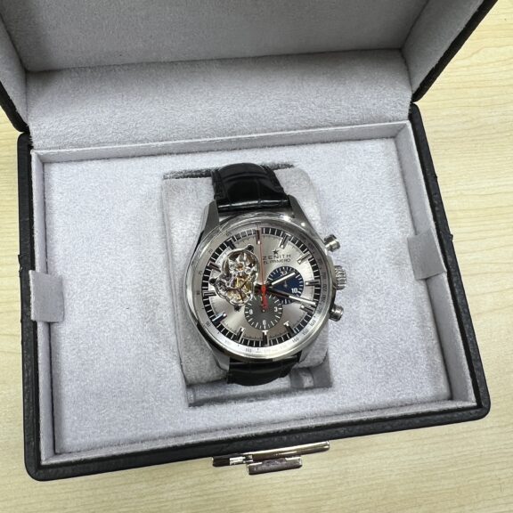 【質預かり】ゼニス　クロノマスター　03.2520.4061　箱　保