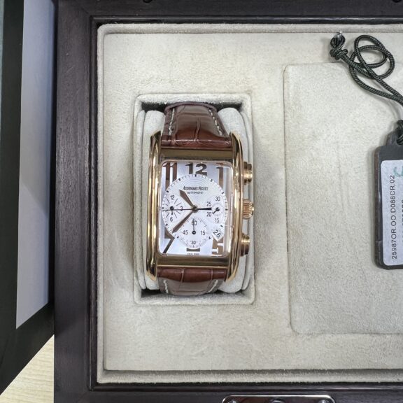 【買取】オーデマピゲ　エドワール・ピゲ　25987OR.OO.D088CR.02　箱　保2005年4月　ガラス欠け極小
