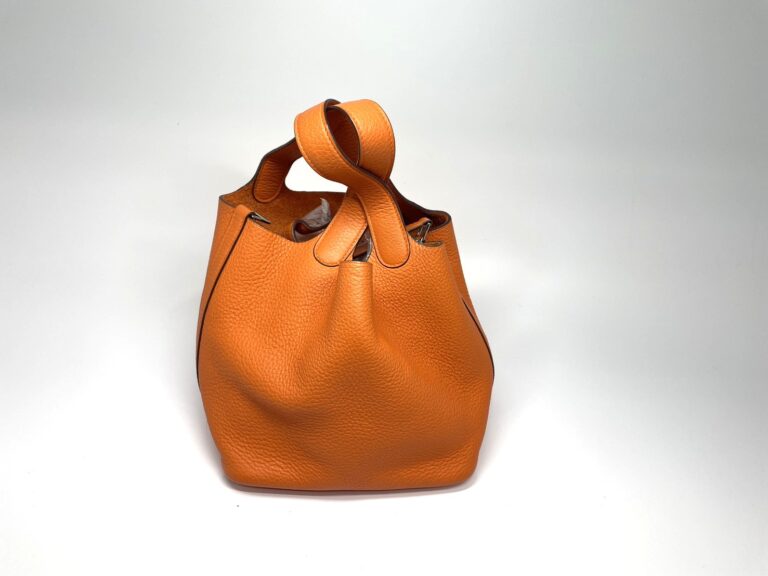 【買取】エルメス　ピコタンPM　オレンジ　□H刻印