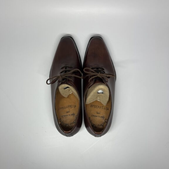 【買取】靴　サントーニ　茶　8 MITSUKOSHI