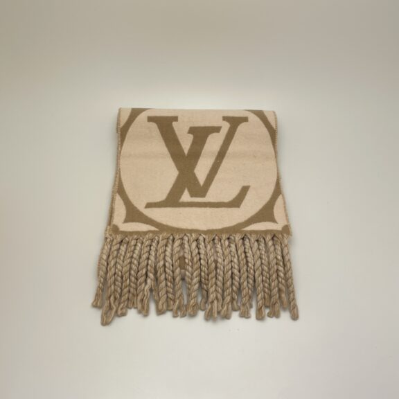 【買取】ルイヴィトン マフラー･LV メダリオン M79213